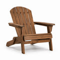 Sedia Adirondack in legno marrone 90x75x88 cm