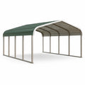Tettoia per Auto in Metallo Verde 600x300x240 cm